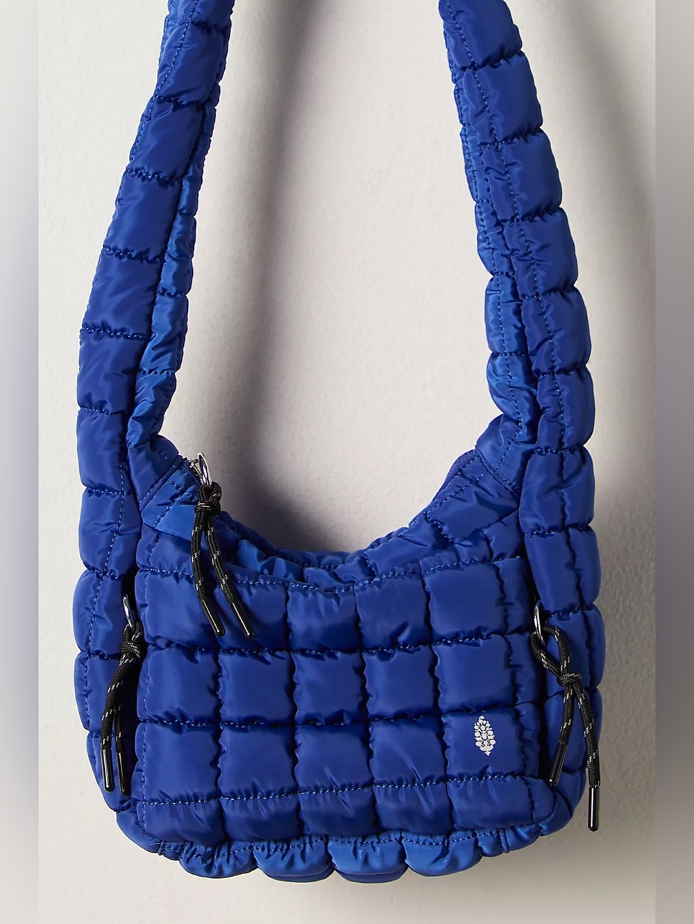 NWT FREE PEOPLE MOVEMENT Quilted Baby Carryall Sling Bag | Athletic Blue $58